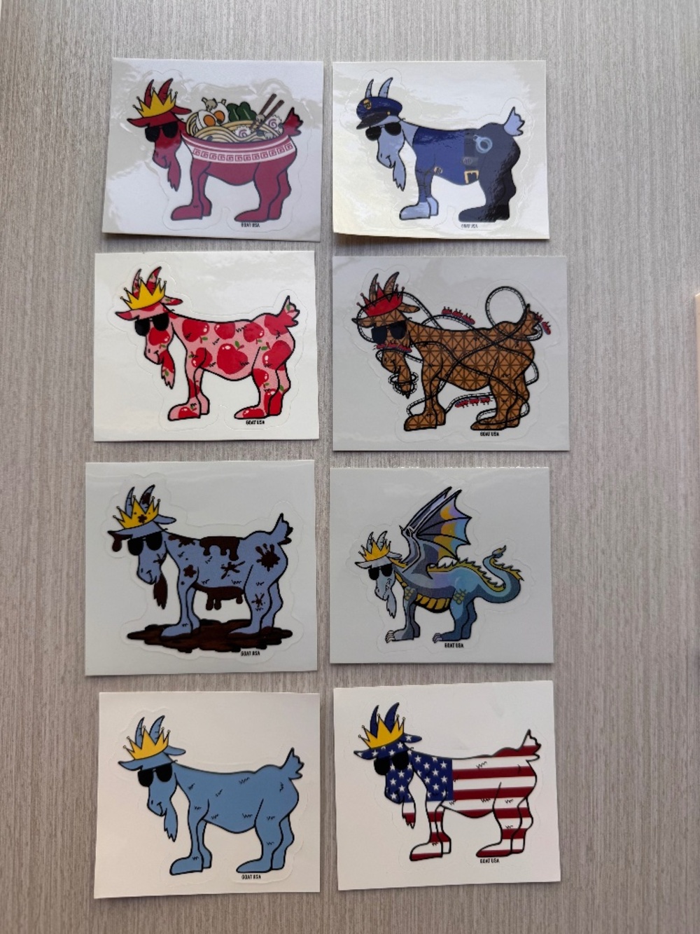 GOAT STICKER SET